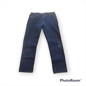 Women’s  Deluxe Edition Vitamina  Mid Rise Medium Wash Jeans Made in Italy Sz 10